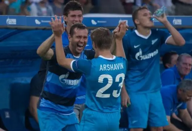 Zenit 5 - 0 Nordsjälland. Ett steg närmare efter utklassning