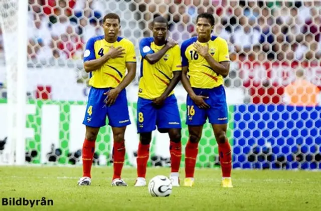 Ecuadors trupp i Copa America