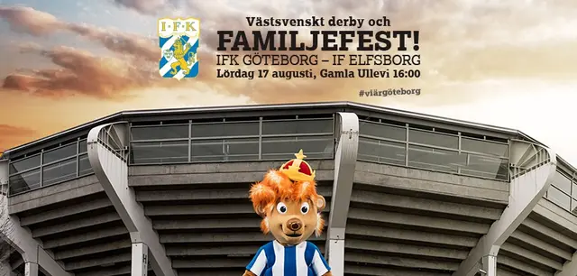 Alltid Blåvitt uppmanar: Fyll Gamla Ullevi när IF Elfsborg gästar! *15 497 sålda*