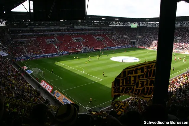 Reseberättelse: FC Augsburg - Borussia Dortmund