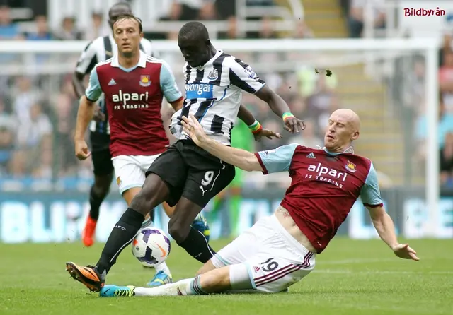 Newcastle United FC- West Ham United FC: 90 minuter av tristess 