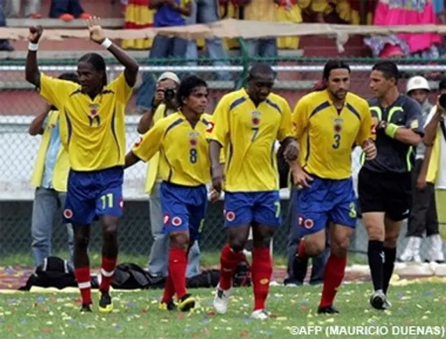 Colombia vann p&aring; El Campin