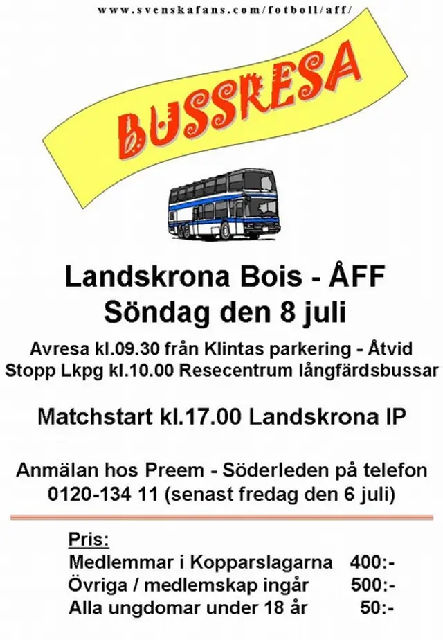 Bussresa till Landskrona