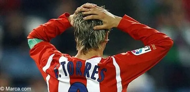 Fernando Torres n&auml;r &aring;terkomsten n&auml;rmar sig