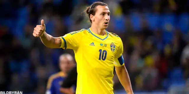 Kazakstan - Sverige 0-1: Rekordmål av Zlatan