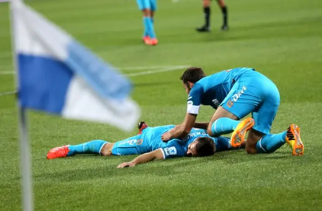 Zenit 2 - 0 Terek. Bra första halvlek gav tre poäng