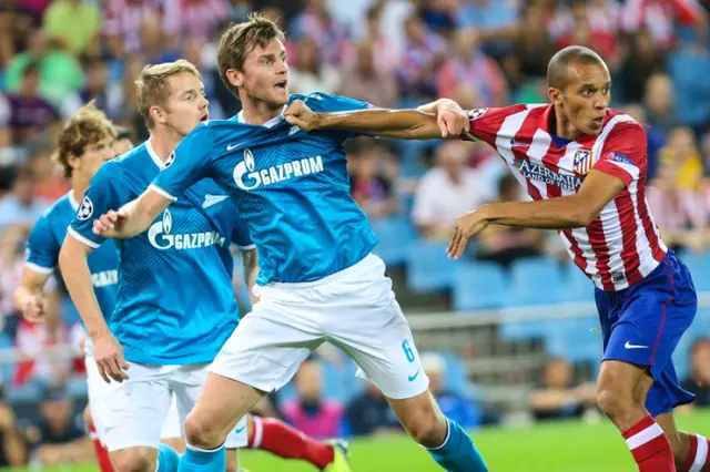 Atlético 3 - 1 Zenit. Förlust efter tveksam taktik och dåligt försvarsspel