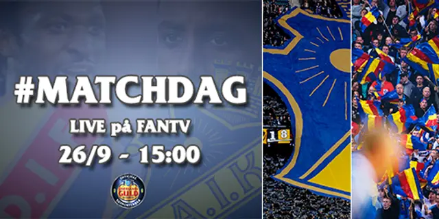 #matchdag inför Djurgården - AIK