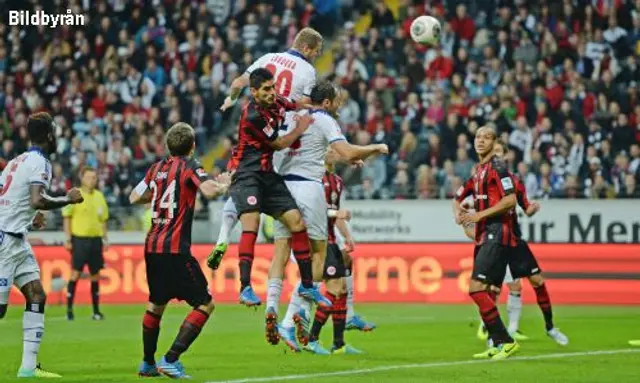 Motståndarsupportern inför HSV – Eintracht Frankfurt