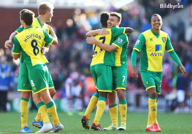 Matchrapport Stoke-Norwich 0-1