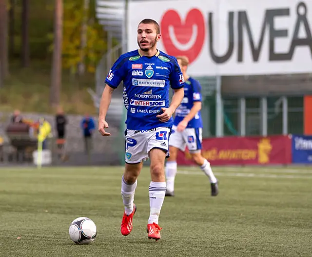 Umeå FC 0-0 Forward - Första hemmakrysset