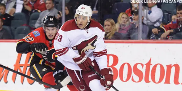 Liverapportering: Coyotes - Rangers