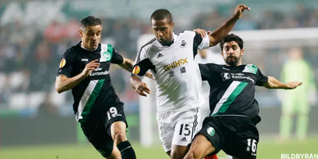 Europa League: Swansea – St Gallen 1-0