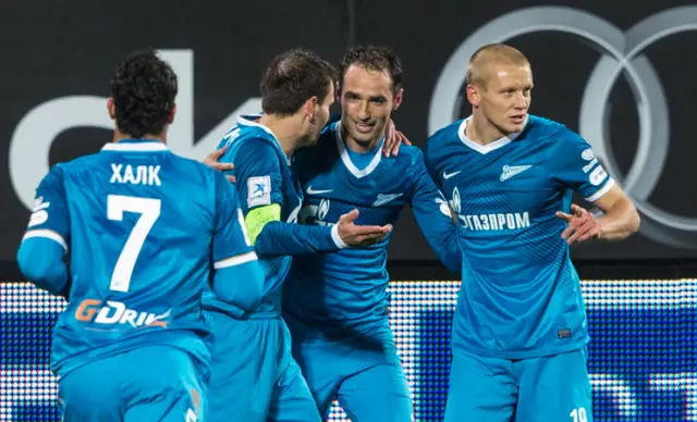 Zenit 2 - 0 CSKA. Seger i prestigemötet