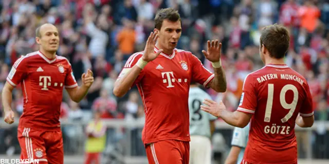 Bayern vinner derbyt mot Augsburg med 3:0