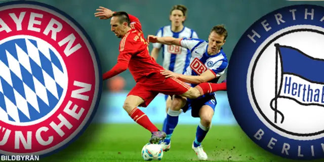 Inför Hertha BSC - FC Bayern München