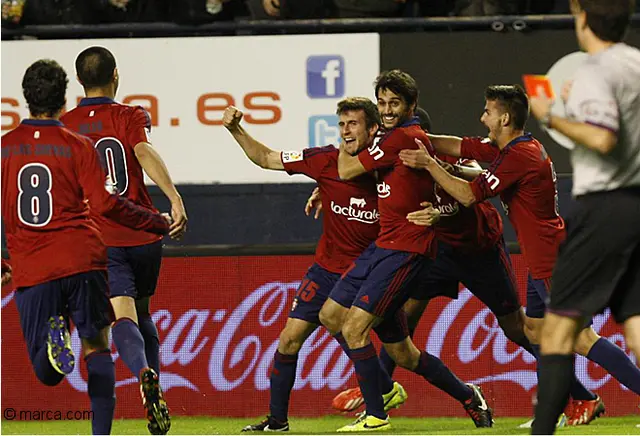 Osasuna till åttondelsfinal i Copa del Rey