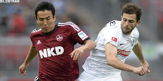 Nattsvart: FC Nürnberg - SC Freiburg 0-3