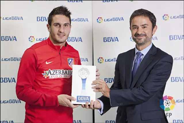 Simeone och Koke bäst i Primera División under oktober månad