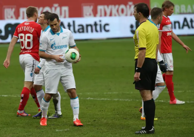 Spartak 4 - 2 Zenit. Nonchalant Zenit föll inför tomma läktare