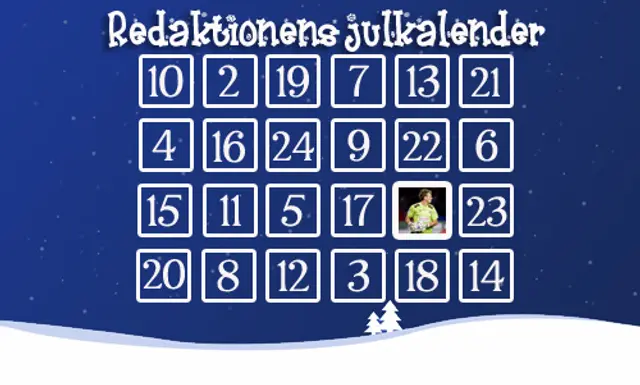 Redaktionens julkalender #1