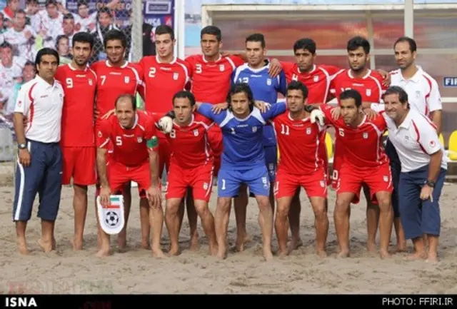 Beachsoccer: Iran till final i Intercontinental Cup