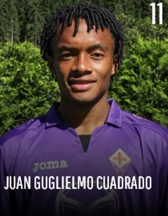 11. Juan Guillermo <b> CUADRADO </b>