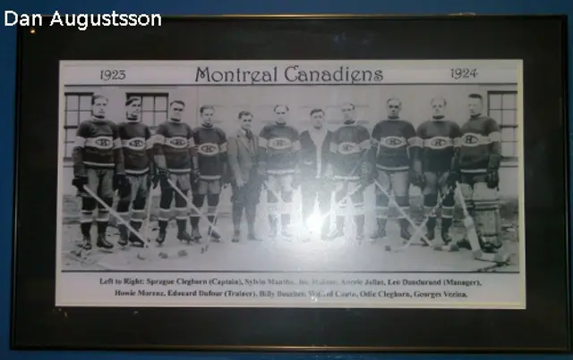 Legends of Montreal Canadiens #65 Bröderna Sprague & Odie Cleghorn