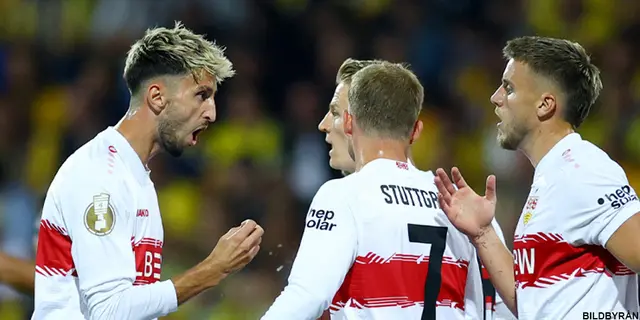 VfB vidare i cupen. Med ett nödrop.