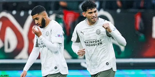 PSV vann efter målkalas