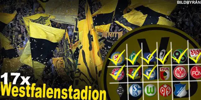 17 x Westfalenstadion: Vinteruppehåll, ja tack!