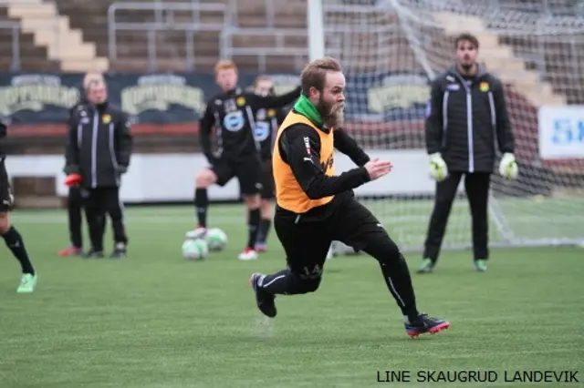 Årets första träningsmatch närmar sig med stormsteg!