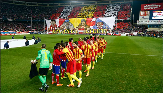 Inför returen på Vicente Calderón: "Somos nacidos para morir por tus colores"