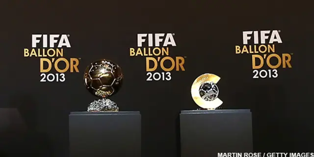 SvenskaFans liverapporterar från Ballon D'or 2013