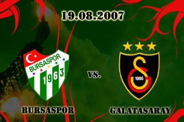 Bursaspor - Galatasaray 0-1