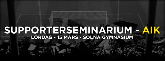 Supporterseminarium - AIK