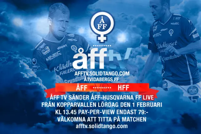 ÅFF TV sänder ÅFF-Husqvarna