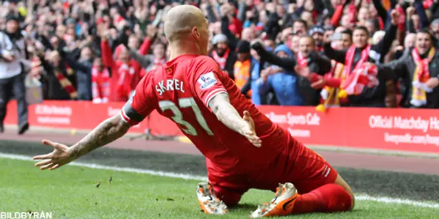 Skrtel spelade med skador