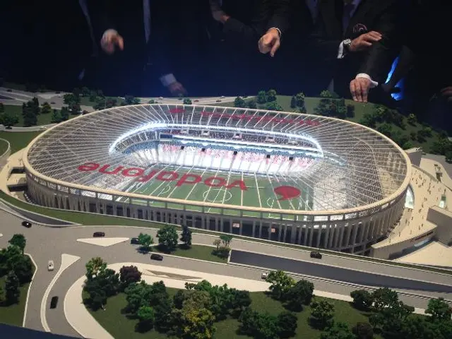 Storslagen ceremoni för den nya arenan!