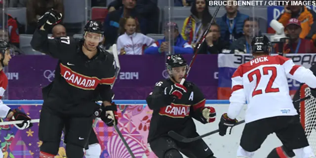 Jeff Carter hattrickhjälte mot Österrike