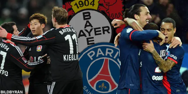 Inför Bayer Leverkusen - PSG