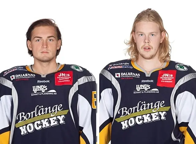 2 backar förlänger med Borlänge Hockey