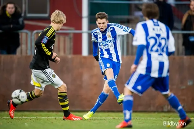 Inför Ligacupen U19: IFK Göteborg - GAIS