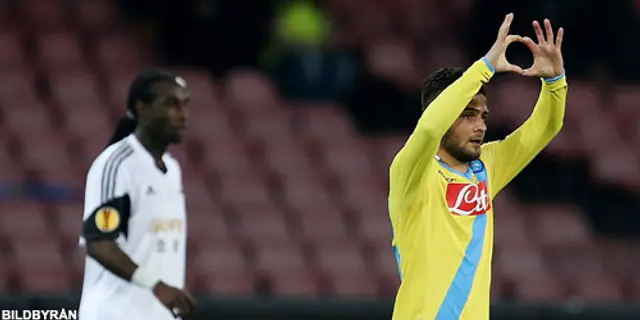 Napoli vidare något oförtjänt i Europa League efter 3-1.