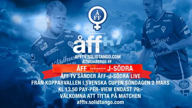 ÅFF TV sänder ÅFF-J-Södra