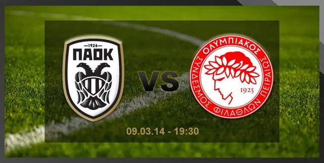 Inför PAOK mot Olympiakos