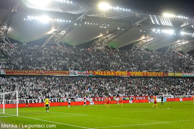 Legia riskerar att få byta arena