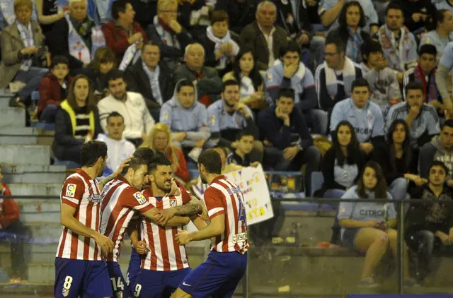 Rapport: Celta Vigo - Atlético de Madrid 0-2