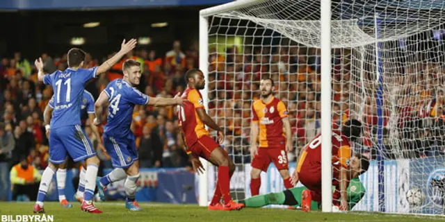 Matchrapport: Chelsea - Galatasaray 2-0 (2-0)