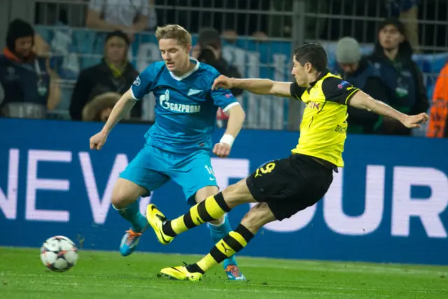 Dortmund 1 - 2 Zenit. En seger att bygga vidare på